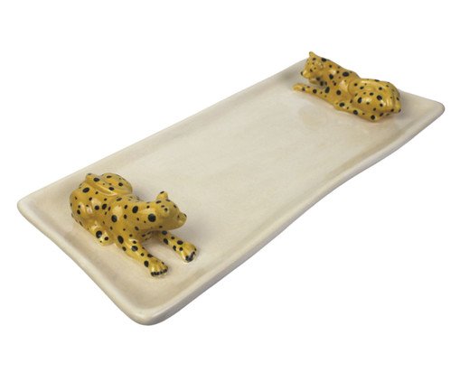 Bandeja Phanter Off White, Bege | WestwingNow