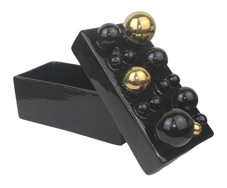 Caixa Greta Sphere Preto | Westwing