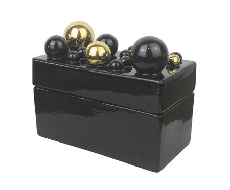 Caixa Greta Sphere Preto | Westwing