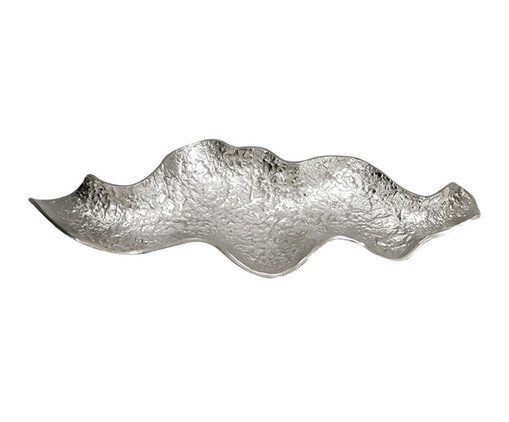 Centro de Mesa Aggedor I - Prateado, silver or metallic | WestwingNow
