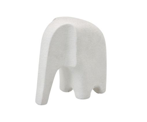 Adorno Elefante em Porcelana II - Branco, white | WestwingNow