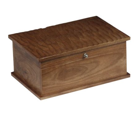 Caixa em Madeira Schwartz I - Marrom | Westwing