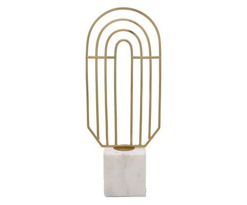 Escultura FelFotch - Dourado, white | WestwingNow