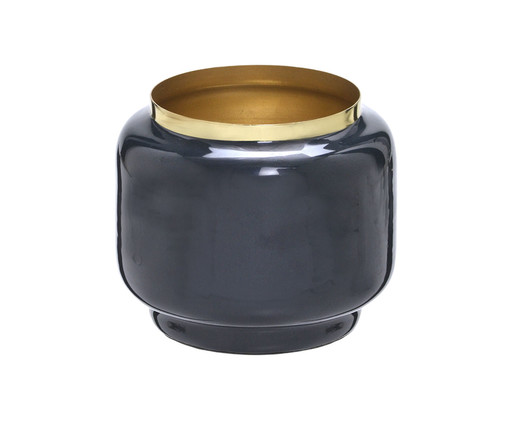 Vaso em Metal Angel - Preto, gold | WestwingNow