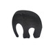 Adorno Elefante Grace - Preto, black | WestwingNow