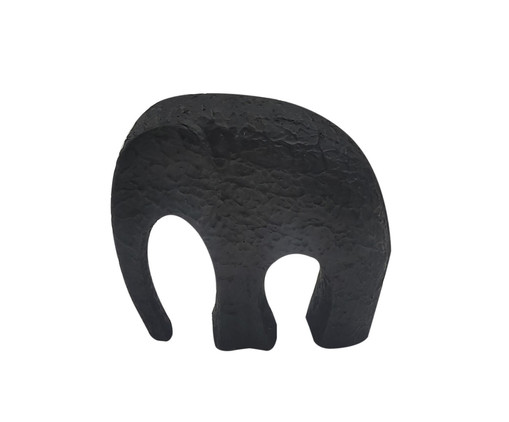 Adorno Elefante Grace - Preto, black | WestwingNow