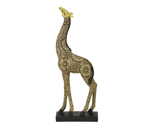 Adorno Girafa em Resina Left - Dourado, gold | WestwingNow