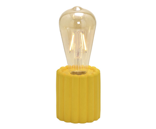 Luminária de Mesa com Led - Amarelo, yellow | WestwingNow