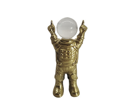 Adorno Astronauta Kidd - Dourado