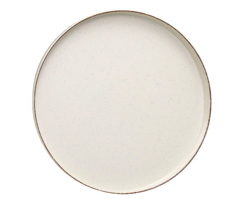 Prato Raso Bush - Creme e Marrom, beige | WestwingNow