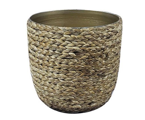 Vaso em Juta Vicki - Natural, brown | WestwingNow