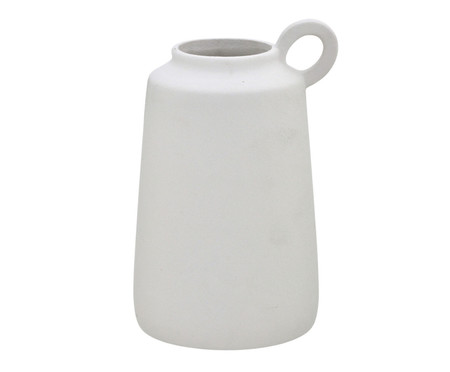 Vaso em Cerâmica Mesquenete - Off White