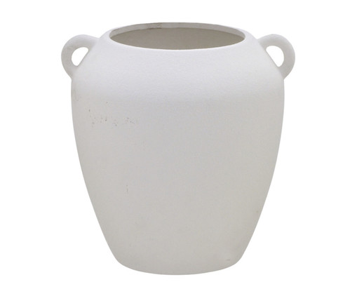 Vaso em Cerâmica Tefenute - Off White, Off White | WestwingNow