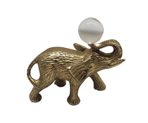 Adorno Elefante Acrobatic II - Dourado, gold | WestwingNow