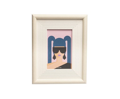 Porta-Retrato Rope Bege, Colorido | WestwingNow