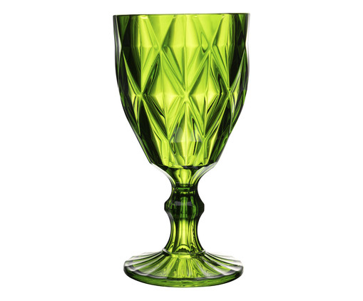 Taça Diamond Verde, Verde | WestwingNow