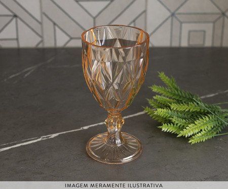 Taça Diamond Âmbar | Westwing