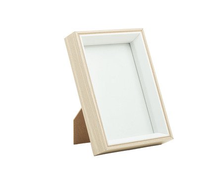 Porta-Retrato Box Bege | Westwing