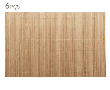 Jogo de Lugares Americano Cenk Marrom | Westwing