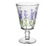 Taça para Água Lavanda Hand Painting, Transparente | WestwingNow