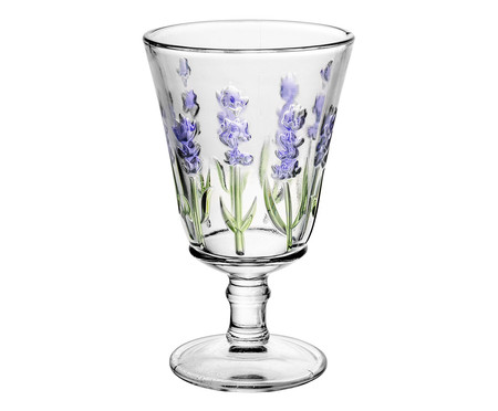 Taça para Água Lavanda Hand Painting | WestwingNow