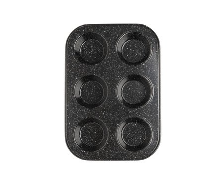 Forma para Cupcakes Antiaderente Granilite Preta | Westwing