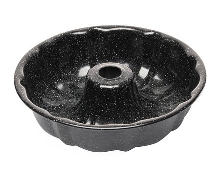 Forma para Bolo Antiaderente Granilite Preta