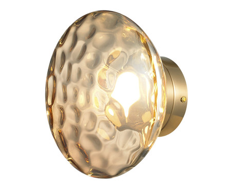 Arandela Thea Led Champanhe e Dourado Bivolt