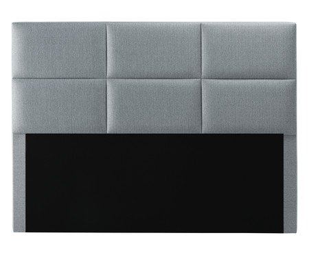 Cabeceira Vernon Linho Cinza