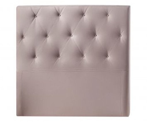 Cabeceira em Veludo Full Flórida Bege, Bege | WestwingNow