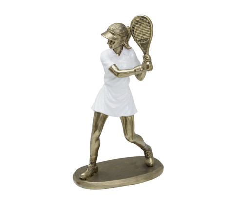 Estatueta Tenista em Resina II, white | WestwingNow