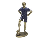 Estatueta Jogadora de Futebol em Resina | WestwingNow