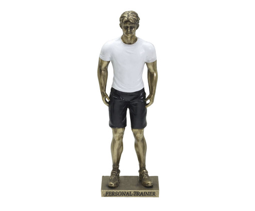 Estatueta Personal Trainer em Resina I, white | WestwingNow