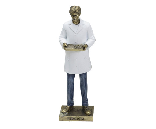 Estatueta Dentista em Resina I, blue | WestwingNow