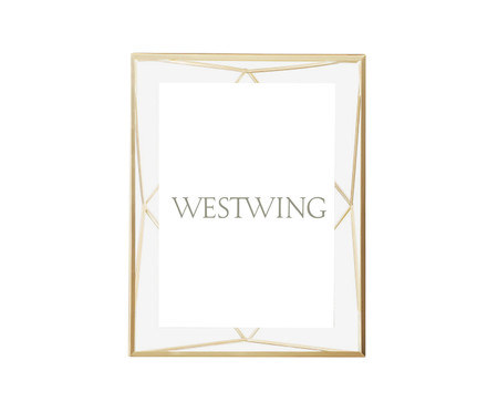 Porta-Retrato Milene - Dourado | WestwingNow