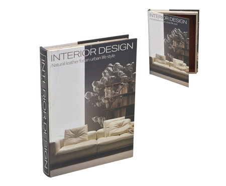 Livro Caixa Interior Design - Preto