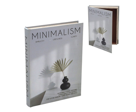 Livro Caixa Minimalism - Cinza