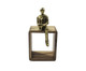 Escultura com Base em Madeira Echo - Dourado, gold | WestwingNow