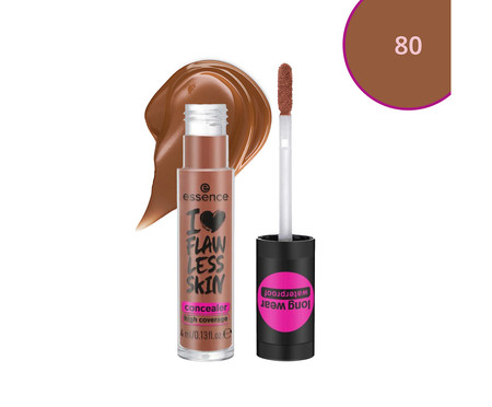 Corretivo líquido I LOVE FLAWLESS SKIN essence - 80 Dark Tan | WestwingNow