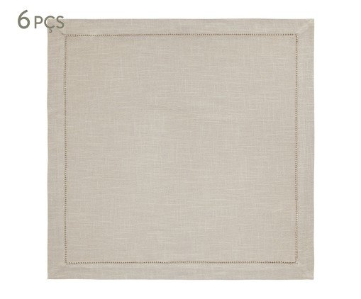 Guardanapos Ajour Coloratta Taupe Única Bege, Bege | WestwingNow