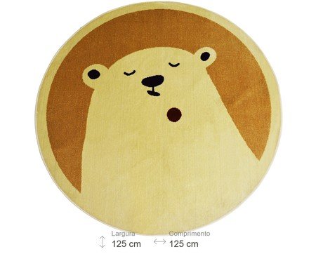 Tapete Madagascar Ursinho Creme | Westwing