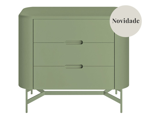 Mesa de Cabeceira Greyz Verde Caruá, Verde | WestwingNow