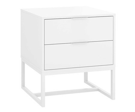 Mesa de Cabeceira Itzzon Branco | Westwing