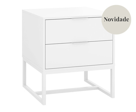 Mesa de Cabeceira Itzzon Branco