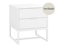 Mesa de Cabeceira Itzzon Branco | WestwingNow