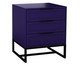 Mesa de Cabeceira Asine Azul e Preto, Azul | WestwingNow