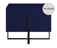 Mesa de Cabeceira Auri Azul e Preto | WestwingNow