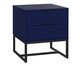 Mesa de Cabeceira Itzzon Azul e Preto, Azul | WestwingNow