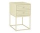 Mesa de Cabeceira Bonn Frapê, Cru | WestwingNow