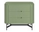 Mesa de Cabeceira Greyz Verde Caruá e Preto, Verde | WestwingNow